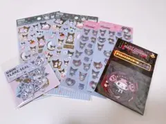クロミ マイメロ シール ステッカー セット サンリオ くじ DAISO