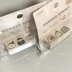 ハロウィン　セリア　ラバースタンプ　キャンドゥ　ダイソー　2パターンセット