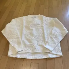 【新品未使用】ユナイテッドアローズ　トレーナー白のサムネイル