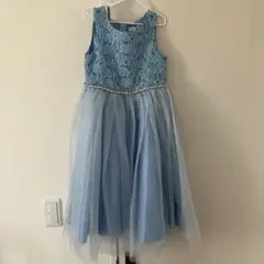 Catherine Cottage 水色ドレス 130サイズ
