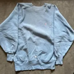 Champion Reverse Weave ライトブルー　水色90s USA製