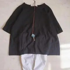 やまねこ様専用です♥　　【 DOORS♪】リネンコットンバックリボンブラウス