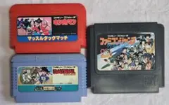 ファミコン 3本セット ファミコンジャンプ ドラゴンボール神龍の謎 キン肉マン