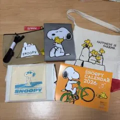 新品未使用 レタスクラブ スヌーピー付録セット 2025カレンダー付き