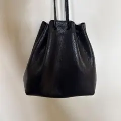 Hender scheme kinchaku black 巾着 数回使用極美品 - メルカリ