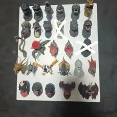 バラ売りしてます　一番くじゴジラモンスターヘッドマグネット昭和〜平成