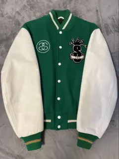 old stussy varsity jacket スタジャン　2008 LST