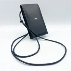 【Y-3（ワイスリー）】 ヨウジヤマモト 本革 モバイルポーチ ネックウォレットのサムネイル