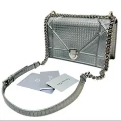Christian Dior チェーンショルダーバッグ カナージュ ディオラマ