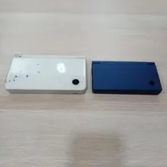 ニンテンドーDS 本体 ホワイト ブルー ジャンクです、