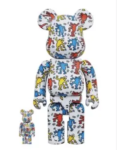 ベアブリック キースヘリング 400% 100% ベアブリック キース・ヘリング #5 100% & 400% セット - JP