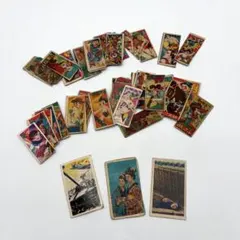 【当時物】昭和レトロ 鉄腕アトム 鉄人28号 ミニカード 大量セット 駄菓子屋