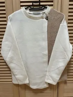 バイカラー ニット