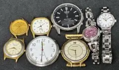 ホ*》様 159 腕時計まとめ売り Burberry、CASIO等…計8点