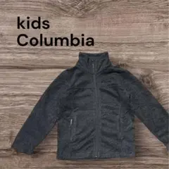 Columbiaフリースジャケット短丈コロンビアジップアップフリースダークグレー