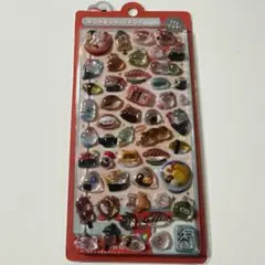 クーリア ボンボンドロップ シール 正規品 食べ物 寿司 動物 めしめしボンボン