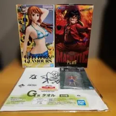 【新品未開封】ワンピース フィギュア ナミ ルフィ オマケ付のサムネイル