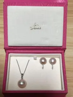 TASAKI マベパール　ネックレス&イヤリング セット　925