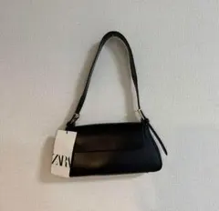 ZARA ザラ フラップミニマルショルダーバック　　　新品タグ付き　真美子さん