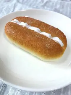 手作りスクイーズ　ミニコッペパンホイップ