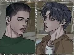 発火　lezhin opencompamy 韓国BL レジン　トレカ