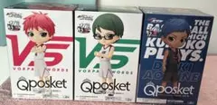 黒子のバスケ Q posket フィギュア 3種セット
