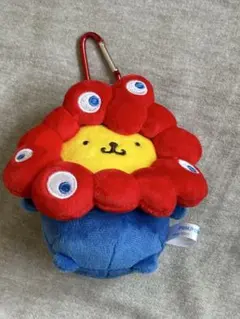 サンリオ ポムポムプリン 万博 ミャクミャク カラビナ 赤 - メルカリ