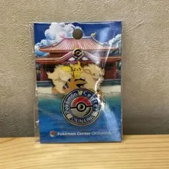 沖縄限定☆ポケモンセンターオキナワ ロゴピンズ ピカチュウ ウインディ