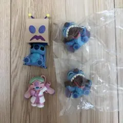 ⚠️GW限定値下げ⚠️【4点セット】カプセルトイ スティッチ エンジェル