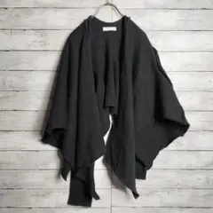 ポンチョ カーディガン