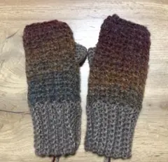 ハンドウォーマー ブラウン