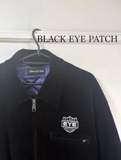Black Eye Patch ブラックジャケット ベロア 古着 ストリートのサムネイル