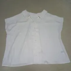 【INGNI イング】ホワイトボタンアップシャツ