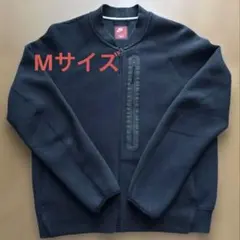 NIKE テックフリース ブルゾン ブラック　ボンバージャケット Mサイズ