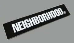 NEIGHBORHOODステッカーLOGOステッカーBLACKのサムネイル