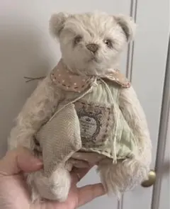国内人気作家 テディベア ハンドメイド ぶんち・べあ フカコロくまさん