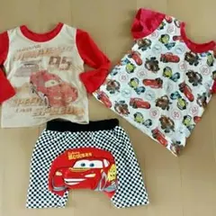 処分セール中✧早い者勝ち！カーズ 男の子 車 パンツ シャツ 着替え トップス