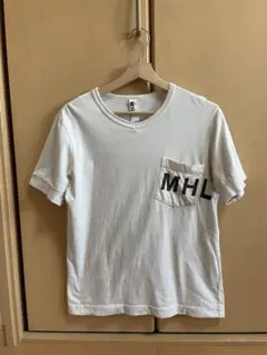 MHL. ポケットTシャツ 白 Mサイズ マーガレットハウエル