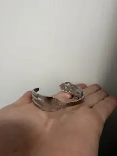 フォーク　バングル　カトラリー　ブレスレット　ハンドメイド
