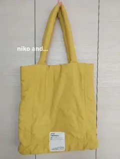 niko and…　トートバッグ　黄色