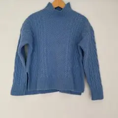 ユナイテッドアローズUNITED ARROWS ウール ケーブル編みニット