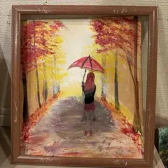 絵画 油彩画 少女 茅原佳介 「花」 - メルカリ