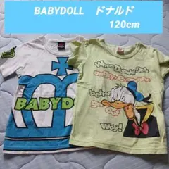 BABYDOLL ディズニーTシャツ 2枚セット 120cmのサムネイル
