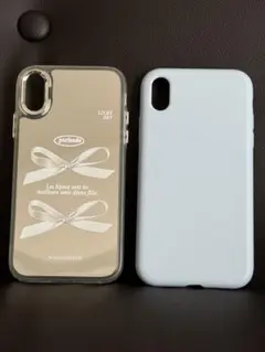iPhone XRケース 2個セット