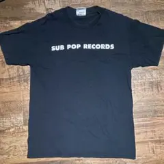 SUB POP RECORDS - Tシャツ 黒