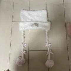 マリーちゃん アイボリー ニットキャップ 58cm