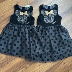 H&Mミニードレス 2着セット 100cm~