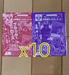 遊戯王OCG ブラック・ローズ・ドラゴン・バスター x10