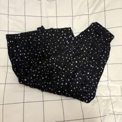 ドット 水玉 フレアスカート プリーツスカート