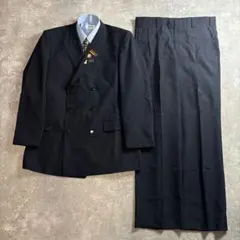 セットアップ ダブルスーツ 成人式 入学式 ピンズ vintage no.102